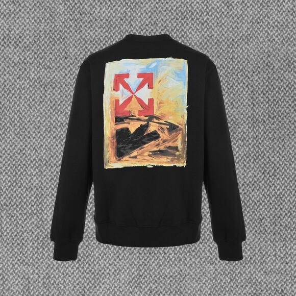 OFF WHITE C/O VIRGIL Long Sleeve Sweatshirt - Picture 3 of 5